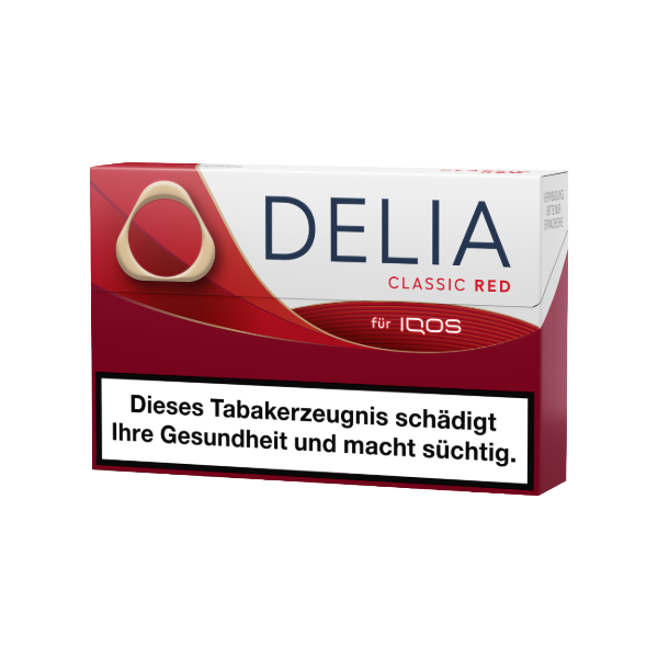 Delia Classic Red Packung Delia Classic Red Packung